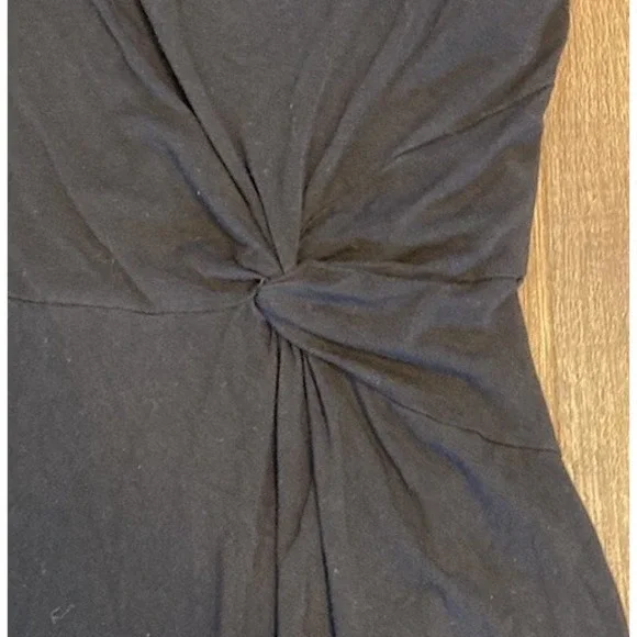 White House Black Market Black Dress Women's LBD Stretch Short Sleeve XS - Picture 7 of 7